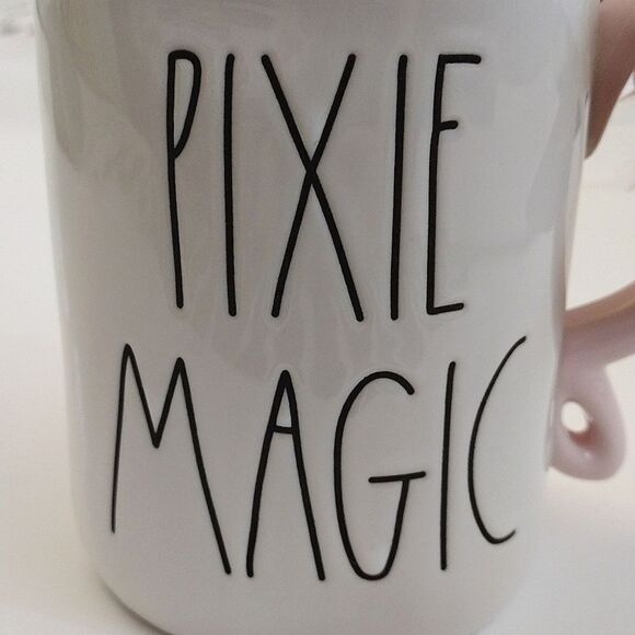 Magenta Rae Dunn x Disney Pink Tinkerbell Pixie Magic Mug NWT - Picture 3 of 17